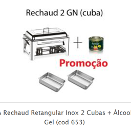 Rechaud Barro Retangular